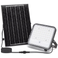 Aigostar - LED RGBW Dimmable solar floodlight LED/100W/3,4V IP66 8000 mAh + remote control
