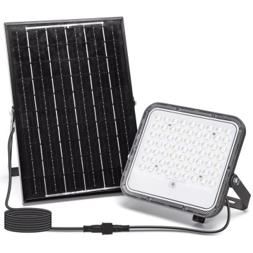 Aigostar - LED RGBW Dimmable solar floodlight LED/100W/3,4V IP66 + remote control