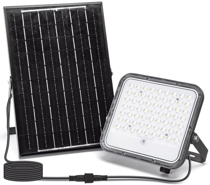 Aigostar - LED RGBW Dimmable solar floodlight LED/100W/3,4V IP66 + remote control