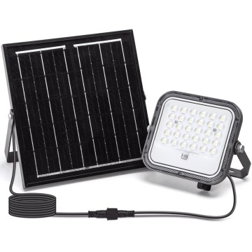 Aigostar - LED RGBW Dimmable solar floodlight LED/50W/3,4V IP66 + remote control