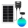 Aigostar - LED RGBW Dimmable Solar Pendant Light MESH LED/20W/3,7V 4000 mAh 2700K-6500K IP65 dia. 15 cm