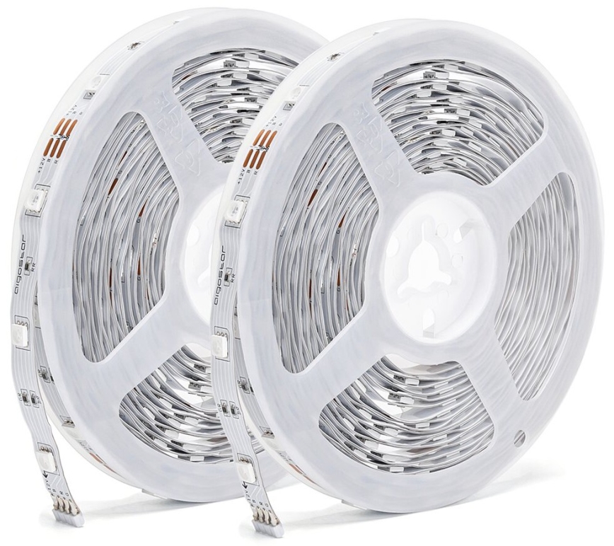 Aigostar - LED RGBW Dimmable strip LED/48W/12V 2x7,5 m Wi-Fi