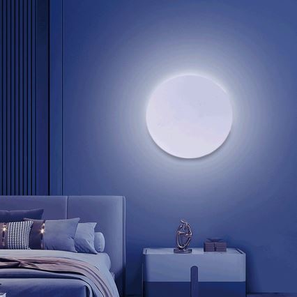 Aigostar - LED RGBW Dimmable wall light MESH Smart LED/12W/230V 2700-6500K white + remote control