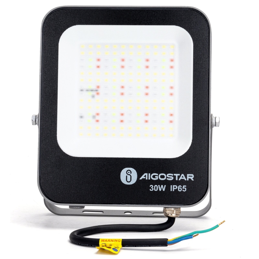 Aigostar - LED RGBW Dimmable floodlight MESH Smart LED/30W/230V 6500K IP65 + remote control
