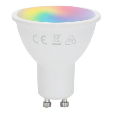 Aigostar - LED RGBW GU10 Bulb, 6W, 230V, 3000K