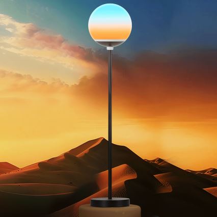 Aigostar - LED RGBW Dimmable MESH Floor Lamp LED/8W/230V + remote control