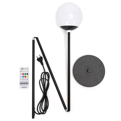 Aigostar - LED RGBW Dimmable MESH Floor Lamp LED/8W/230V + remote control