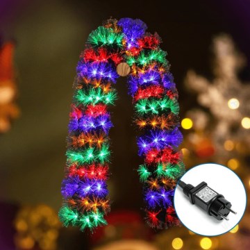 Aigostar - LED RGBY Outdoor Christmas decoration 112xLED/3,6W/230V 2m IP44