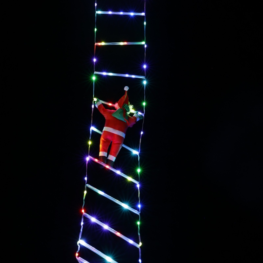 Aigostar - LED Outdoor Christmas Decoration, 154 LEDs, 8 Lighting Modes, 1.6 m, IP44, Multicolor