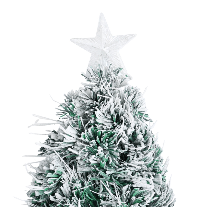 Aigostar - LED Outdoor Christmas Tree 245 LEDs / 8 functions, 2.1 m, IP44, Multicolor