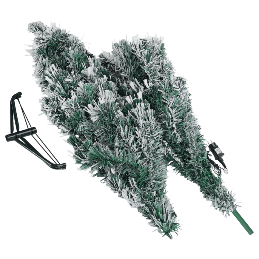 Aigostar - LED Outdoor Christmas Tree 245 LEDs / 8 functions, 2.1 m, IP44, Multicolor