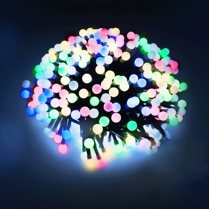 Aigostar - LED Outdoor Decorative String Lights 100xLED/8 Modes 10 m IP44 multicolor