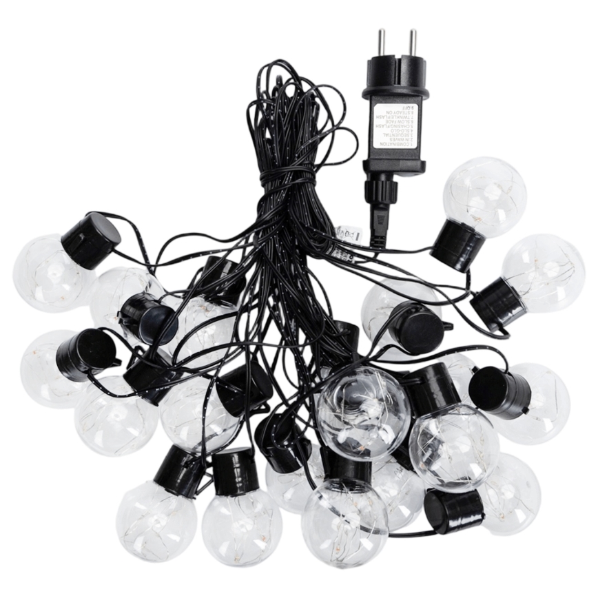 Aigostar - LED Outdoor Decorative String Lights, 160 LEDs, 10 m, IP44, Multicolor