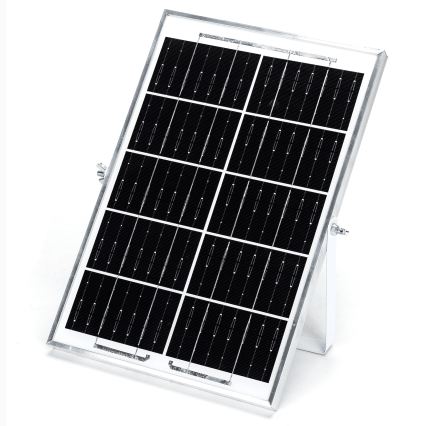 Aigostar - LED Solar Ceiling Light with Sensor, 2x LED, 35 W, 3.7 V, 6000 mAh, IP65 + Remote Control