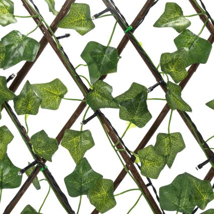 Aigostar - LED Solar chain 56xLED/2x0,4m IP65 warm white ivy