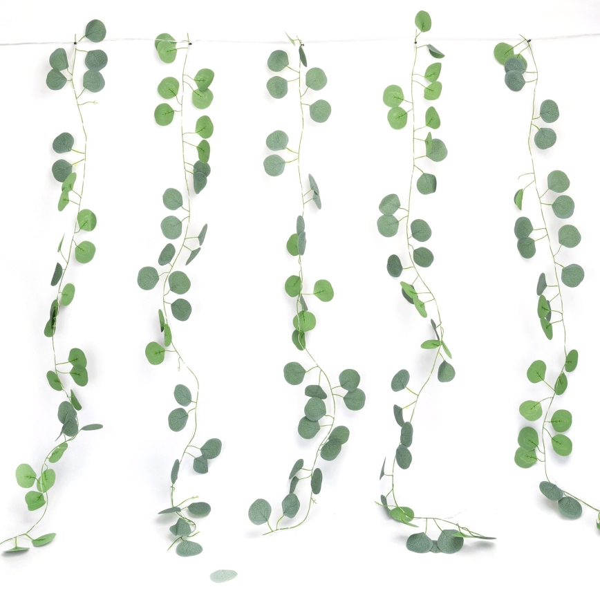 Aigostar - LED Solar chain 70xLED/4x1m IP65 warm white eucalyptus