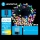 Aigostar - LED Solar Christmas chain 100xLED/8 functions 12m IP65 multicolor 800 mAh