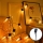 Aigostar - LED Solar Christmas chain 10xLED/6,5m IP65 warm white