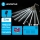 Aigostar - LED Solar Christmas chain 192xLED/8m IP65 cool white