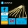 Aigostar - LED Solar Christmas chain 192xLED/8m IP65 warm white