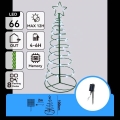Aigostar - LED Solar Christmas decoration LED/0,59W/3,7V 100 cm IP65 130 mAh tree cool white
