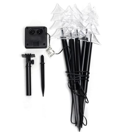 Aigostar - LED Solar Christmas light LED/0,054W/1,2V 1m IP65 cool white