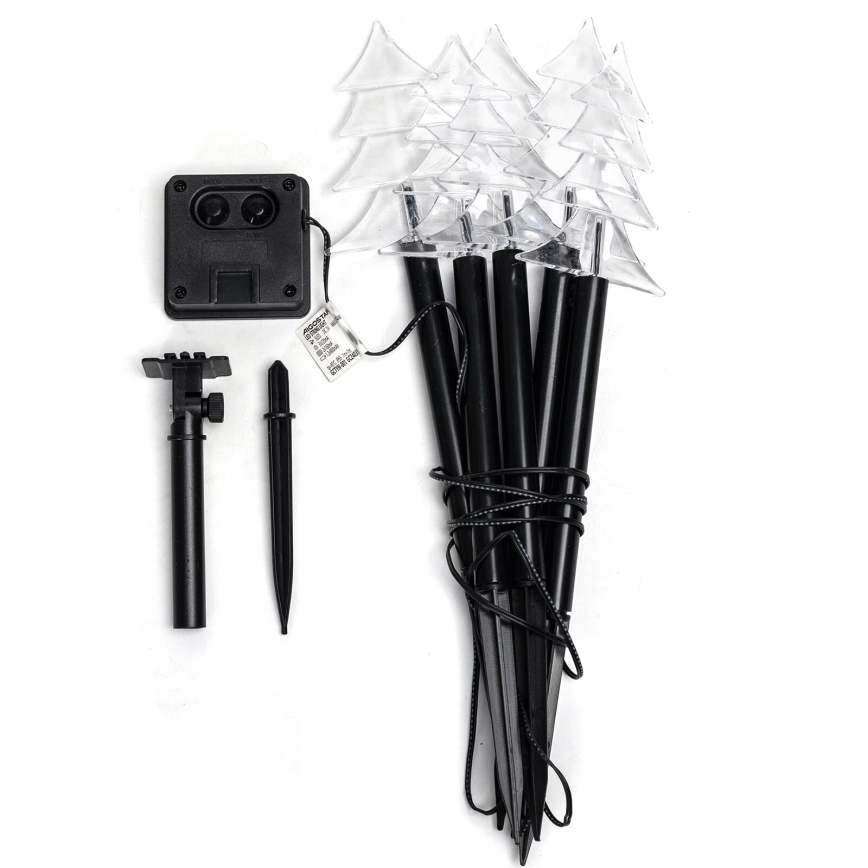 Aigostar - LED Solar Christmas light LED/0,054W/1,2V 1m IP65 cool white