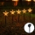 Aigostar - LED Solar Christmas light LED/0,054W/1,2V 1m IP65 warm white