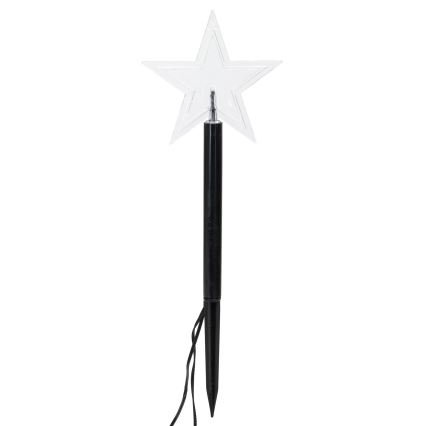 Aigostar - LED Solar Christmas light LED/0,054W/1,2V 1m IP65 warm white