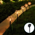 Aigostar - LED Solar Christmas light LED/0,054W/1,2V 1m IP65 warm white