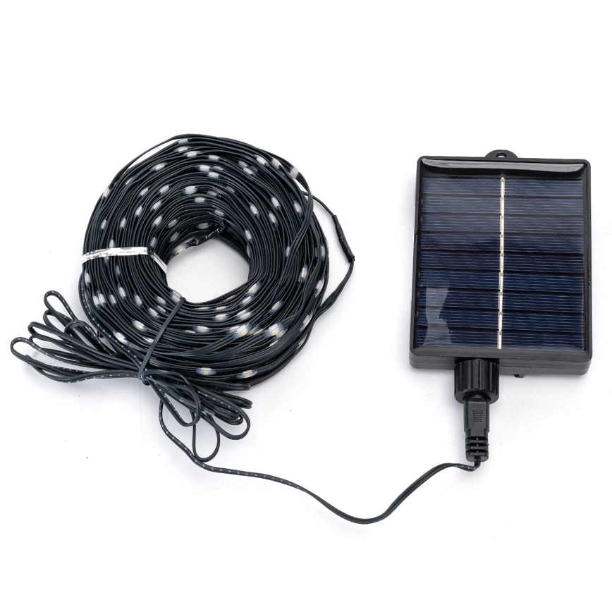 Aigostar - LED Solar Christmas Light String 500xLED/8 modes 52m IP65 cool white 1200 mAh