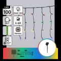 Aigostar - LED Solar Christmas string lights 100 LEDs / 8 modes 8 x 0.4 m IP65 multicolor 1200 mAh