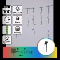 Aigostar - LED Solar Christmas string lights 100xLED/8 functions 8x0.6m 800 mAh IP65 multicolor