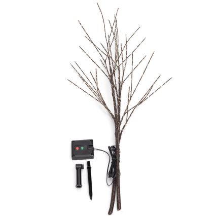 Aigostar - LED Solar decoration 140xLED/3m IP65 300 mAh warm white vine
