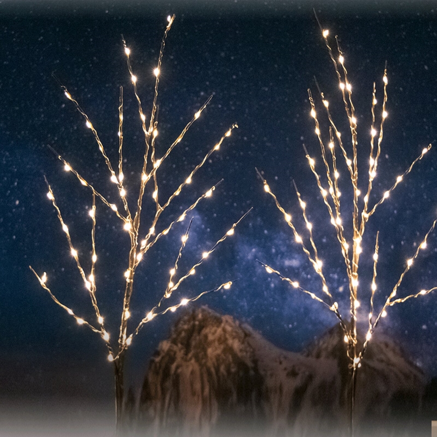 Aigostar - LED Solar decoration 140xLED/3m IP65 300 mAh warm white vine