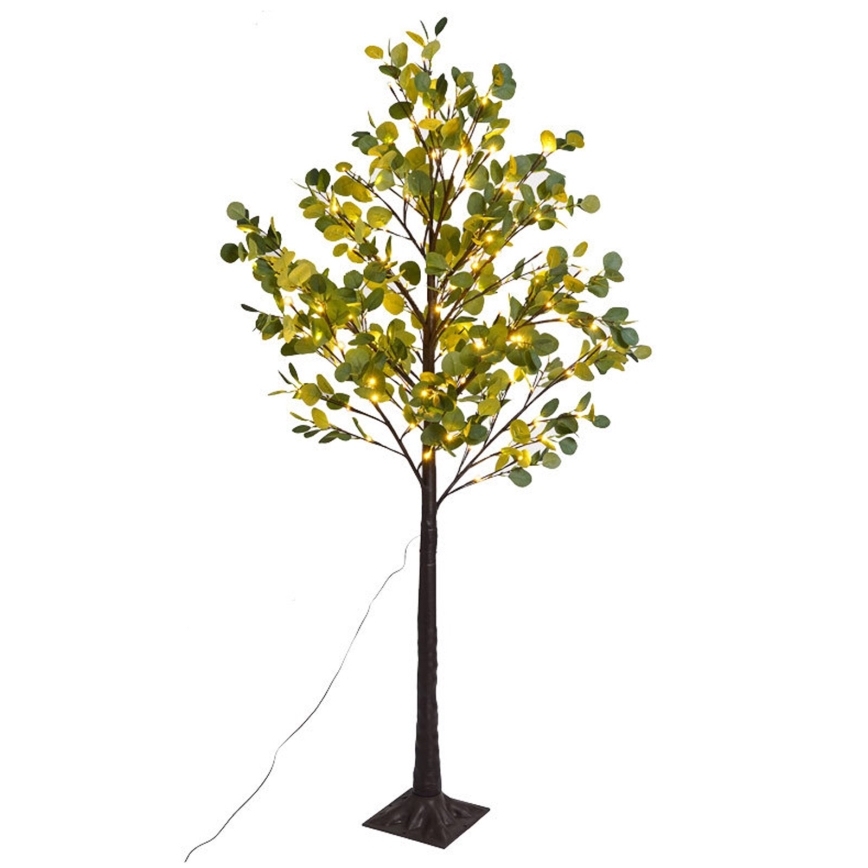Aigostar - LED Solar decoration 30xLED/2,6m IP65 warm white eucalyptus