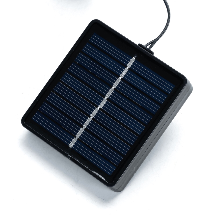 Aigostar - LED Solar decoration 60xLED/3,5m IP65 300 mAh warm white olive