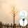 Aigostar - LED Solar decoration 96xLED/3,5m IP65 warm white tree