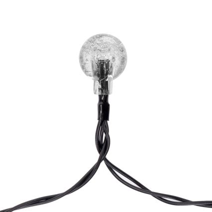 Aigostar - LED Solar decorative chain 50xLED/8 functions 12m IP65 800 mAh warm white