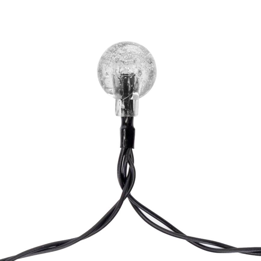 Aigostar - LED Solar decorative chain 50xLED/8 functions 12m IP65 800 mAh warm white