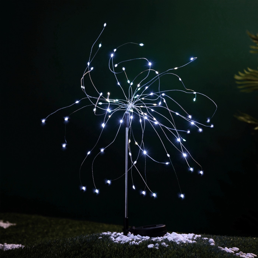 Aigostar - LED Solar decorative lamp LED/0,03W/1,2V 88,5cm 6500K IP44