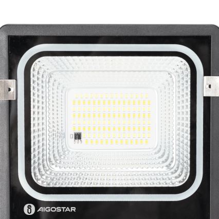 Aigostar - LED Solar Floodlight LED/50W/3.2V 1200mAh 3000K/4000K/6500K IP66 + remote control
