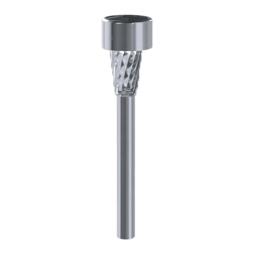 Aigostar - LED Solar lamp LED/0,006W/1,2V 29,5 cm matte chrome 6500K IP44