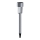 Aigostar - LED Solar lamp LED/0,006W/1,2V 29,5 cm matte chrome 6500K IP44