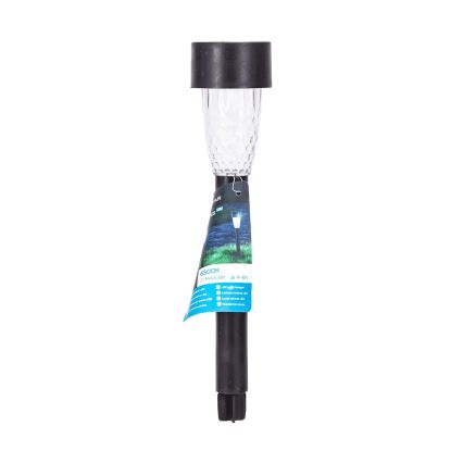 Aigostar - LED Solar lamp LED/0,006W/1,2V 29,7 cm black 6500K IP44