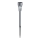 Aigostar - LED Solar lamp LED/0,006W/1,2V 29,7 cm matte chrome 6500K IP44
