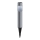 Aigostar - LED Solar lamp LED/0,006W/1,2V 31,5 cm 100 mAh matte chrome 6500K IP44