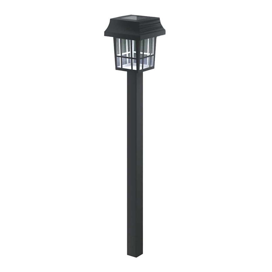 Aigostar - LED Solar lamp LED/0,006W/1,2V 32 cm 40 mAh black 6500K IP44