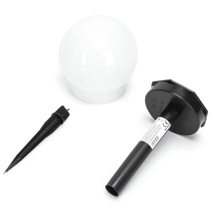 Aigostar - LED Solar lamp LED/0,006W/1,2V 33cm black 6500K IP44