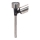 Aigostar - LED Solar lamp LED/0,006W/1,2V 37,5cm matte chrome 6500K IP44